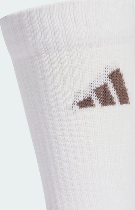 adidas Leo Graphic Socken earth strata/shadow brown/white, 3 Paare