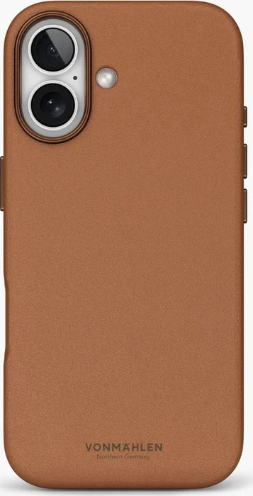 Vonmählen Like Leather Case für Apple iPhone 17 braun