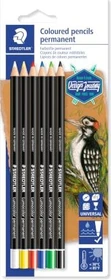 Staedtler Lumocolor glasochrom 108 Trockenmarker sortiert, 6er-Set