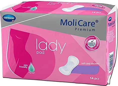 Hartmann MoliCare Premium Lady Pad 1.5 Tropfen Hygieneeinlage, 14 Stück