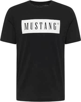 Mustang Austin T-Shirt kurzarm schwarz (Herren)