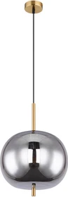 Globo Blacky I Hängeleuchte 30cm messing