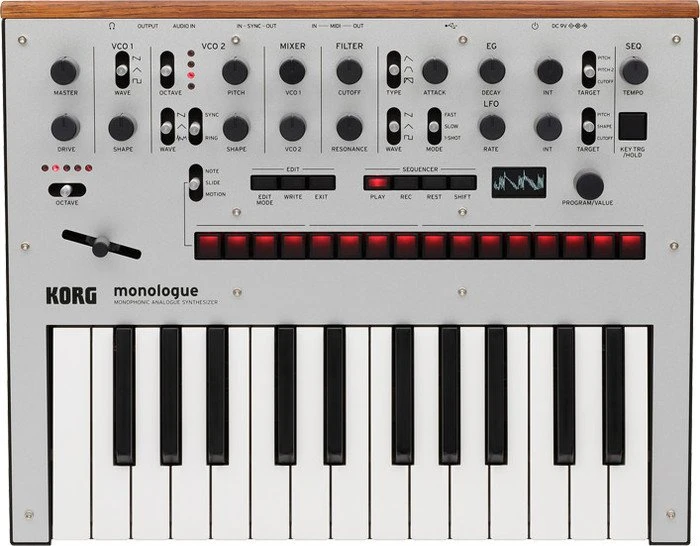 Korg monologue silber