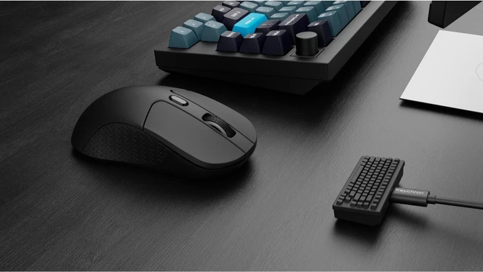 Keychron M3 4K Wireless Mouse schwarz, USB/Bluetooth