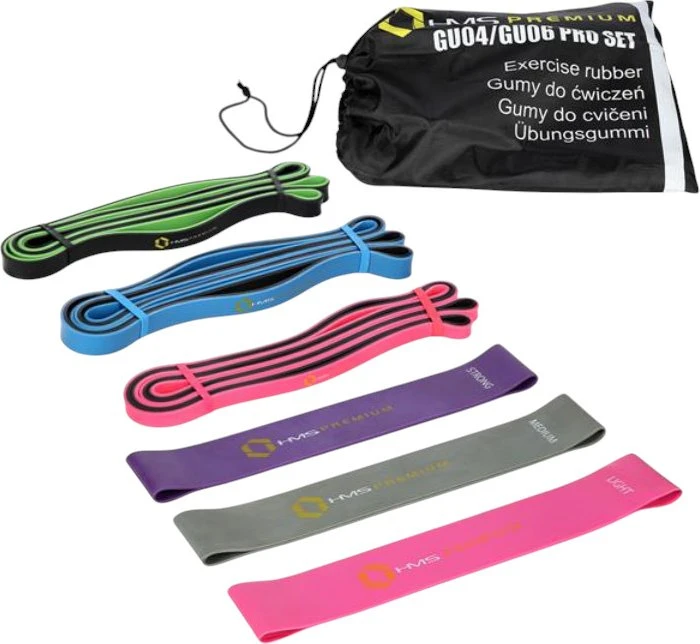HMS-Fitness GU04/06 Pro Set Widerstandsband