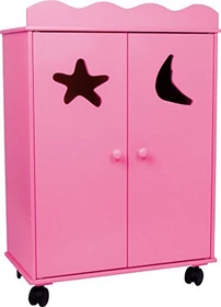 Legler Small Foot Puppenschrank pink
