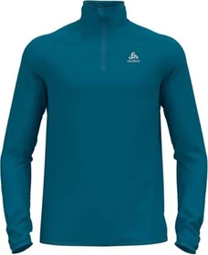 Odlo Carve Light Half Zip Funktionsshirt langarm saxony blue (Herren)
