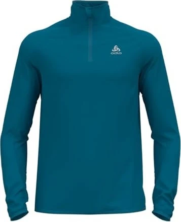Odlo Carve Light Half Zip Funktionsshirt langarm saxony blue (Herren)