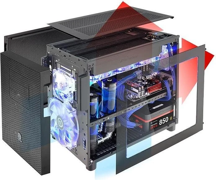 Thermaltake Core X2, Acrylfenster