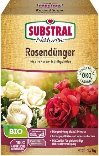 Evergreen Garden Care Substral Naturen Bio Rosendünger, 1.7kg