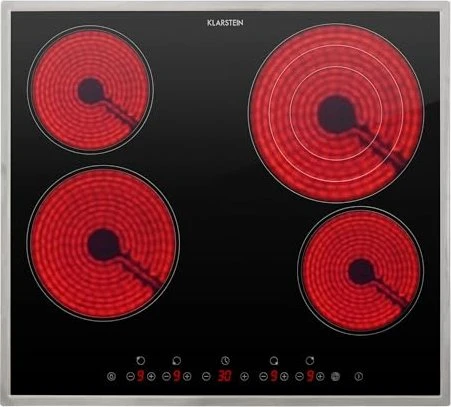 Klarstein Virtuosa 4 Prime Glaskeramik-Kochfeld autark