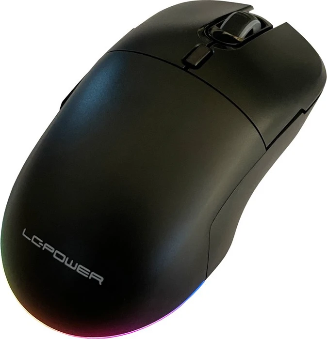 LC-Power m900B-C-W Gaming Funkmaus schwarz, USB