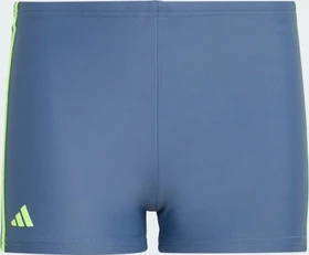 adidas Classic 3-Streifen Badehose preloved ink/lucid lemon (Junior)