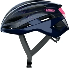 ABUS Stormchaser Helm zigzag blue