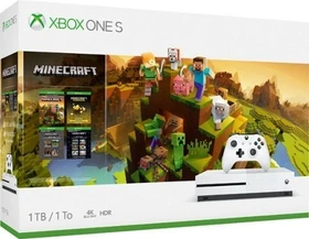 Microsoft Xbox One S - 1TB Minecraft Creators Bundle weiß