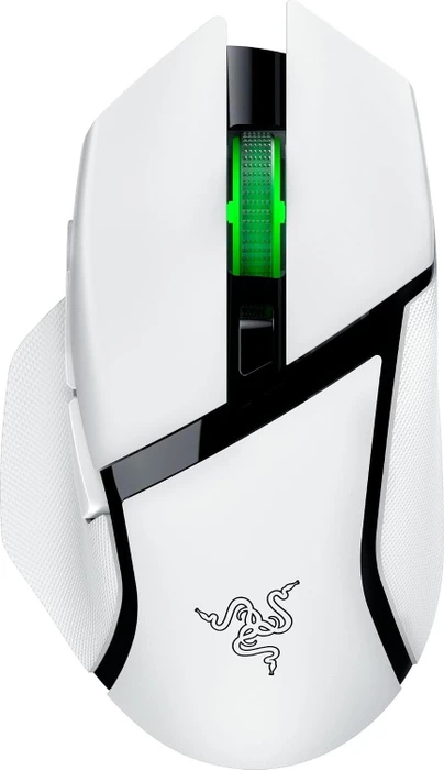 Razer Basilisk V4 HyperSpeed, weiß, USB/Bluetooth