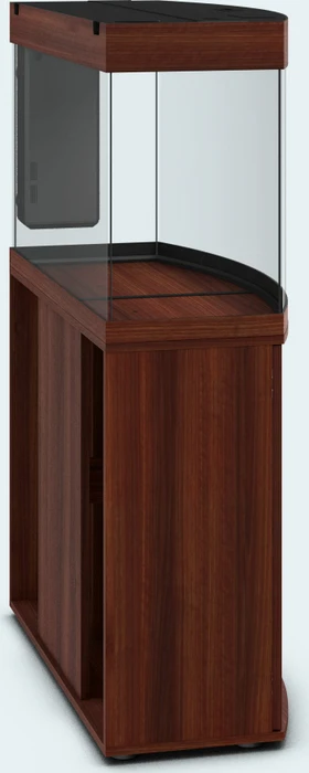 Juwel Vision 180 LED Aquarium-Set mit Unterschrank, dunkles Holz/dunkles Holz, 180l