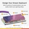 Glorious GMMK 3 Pro HE Wireless 65% Pre-built Gaming Keyboard, silber, LEDs RGB, Glorious Fox HE, USB/Bluetooth, US Vorschaubild