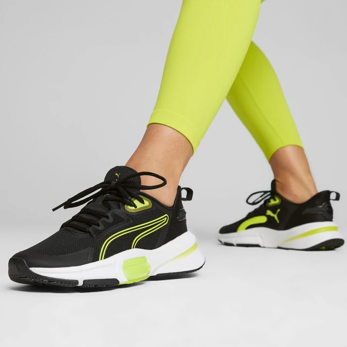 Puma PWRFrame TR 3 puma black/lime pow/puma white (Damen)
