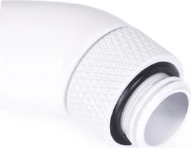 Alphacool Eiszapfen 45° Winkeladapter G1/4", drehbar, weiß