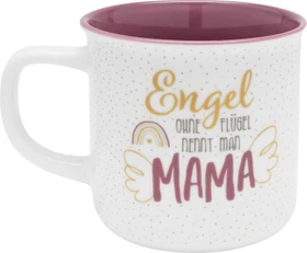 Sheepworld Kaffeebecher Engel ohne Flügel nennt man Mama 400ml