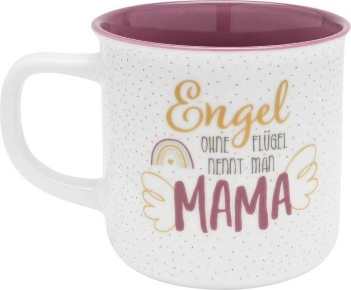Sheepworld Kaffeebecher Engel ohne Flügel nennt man Mama 400ml