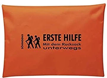 Söhngen Erste Hilfe Mit dem Rucksack unterwegs orange