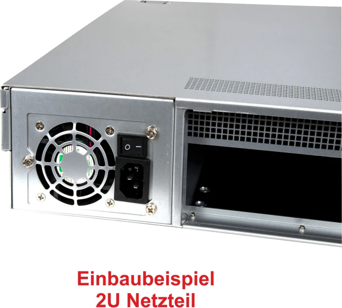 Inter-Tech IPC 2U-2724, schwarz, 2HE, ATX