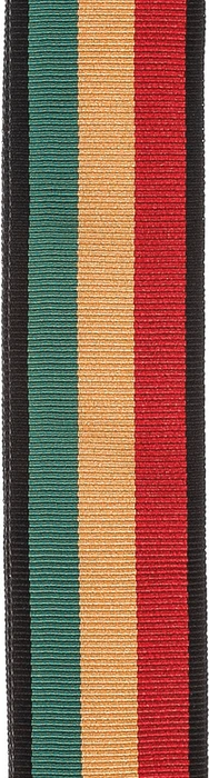 D'Addario Nylon Woven Guitar Strap Jamaica