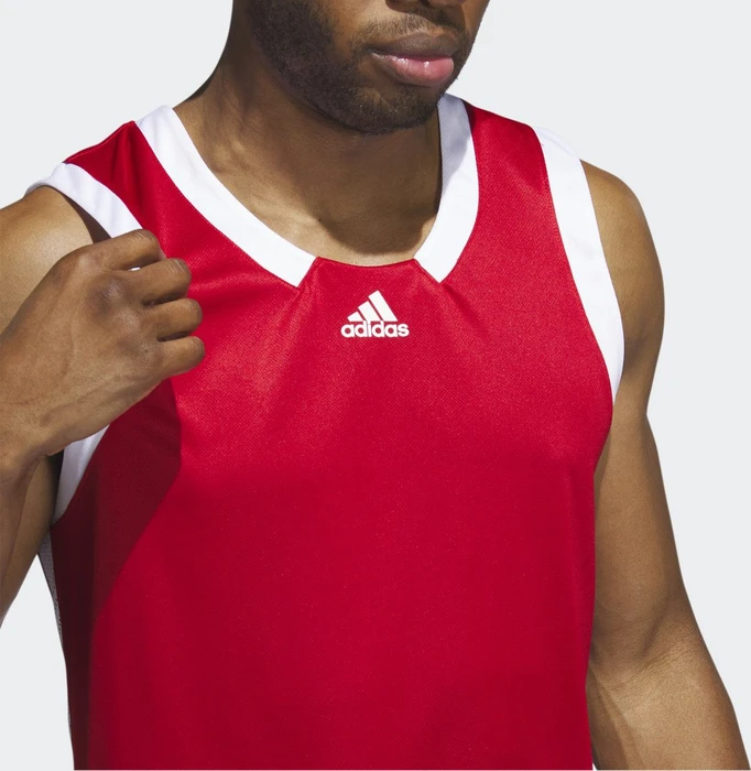 adidas Icon Squad Trikot ärmellos team power red/white (Herren)