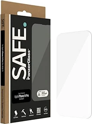 PanzerGlass Safe Screen Protector Ultra-Wide Fit für Apple iPhone 14 Pro
