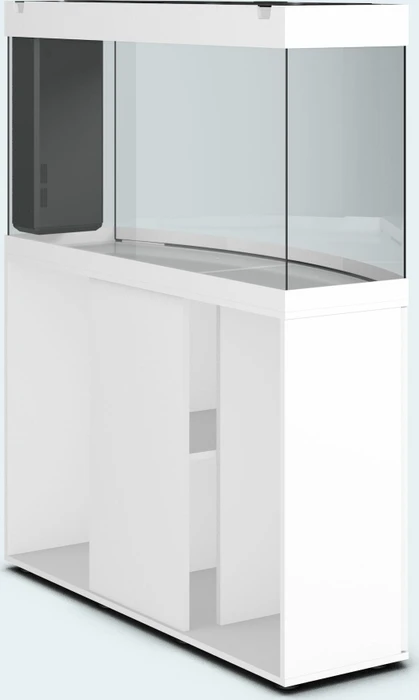 Juwel Vision 260 LED Aquarium-Set mit Unterschrank, weiß/weiß, 260l
