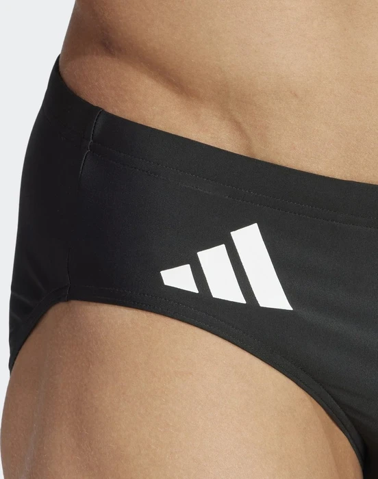 adidas Solid Badehose schwarz/weiß (Herren)