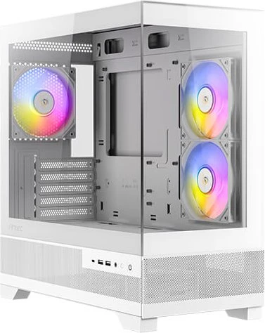 Antec CX500M RGB, weiß, Glasfenster