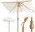 Sekey Sonnenschirm 300x200cm creme (UB279)