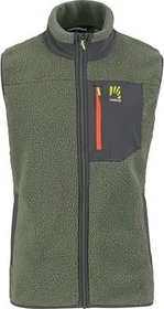 Karpos 80's Fleece Funktionsweste thyme/black sand (Herren)