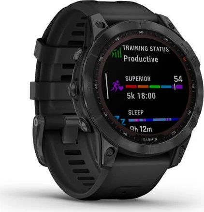 Garmin Fenix 7 Solar slate grey/black