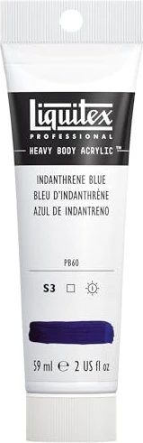 Liquitex Professional Heavy Body Acrylic indantherene blue, 59ml