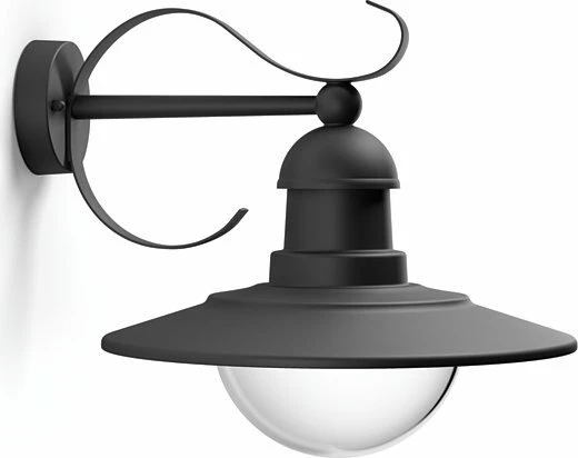 Philips myGarden Topiary Wandleuchte schwarz
