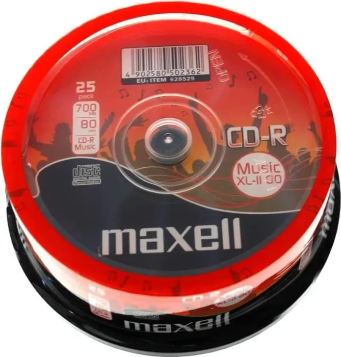 Maxell Music XL-II 80 CD-R 80min/700MB, 52x, 25er Spindel