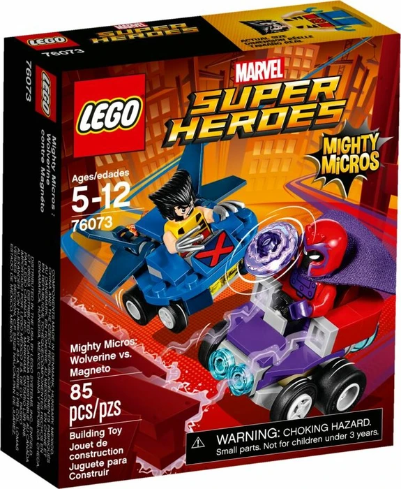 LEGO Marvel Super Heroes Spielset - Mighty Micros Wolverine vs. Magneto