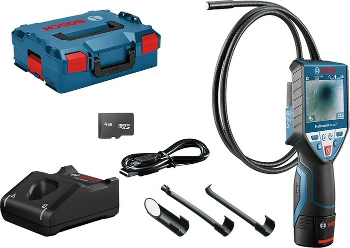 Bosch Professional GIC 120C 10.8V-LI Akku-Inspektionskamera inkl. L-Boxx + Akku 1.5Ah
