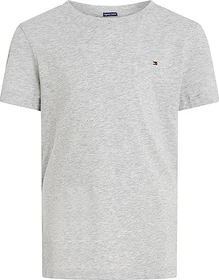 Tommy Hilfiger Baumwolle T-Shirt kurzarm grey heather (Junior)