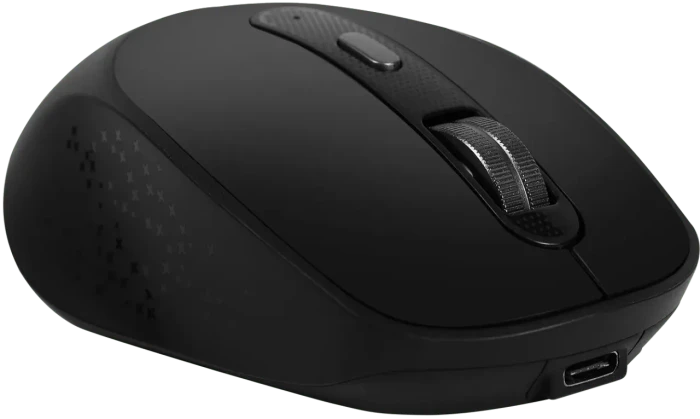 Marvo Office WM106W Silent Wireless Mouse, schwarz, USB/Bluetooth