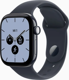 Apple Watch Series 12 (GPS + Cellular) 42mm Keramik nachtblau mit Sportarmband M/L navyblau (MJH04ZR/A)