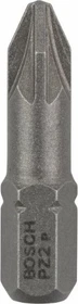 Bosch Professional Extra Hart Pozidriv Bit 1/4", PZ2x25mm, 25 Stück