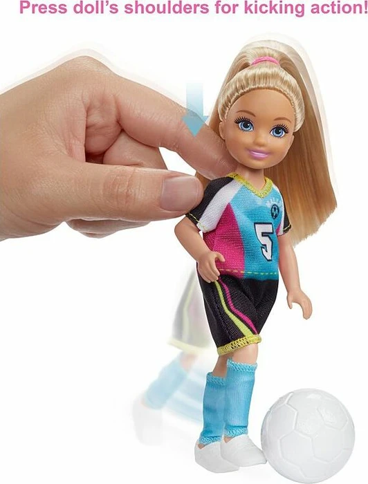 Mattel Barbie - Dreamhouse Adventures - Fußballerin Chelsea Spielset