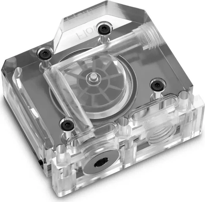EK Water Blocks Quantum Line EK-Quantum Scalar Flow Indicator Bottom-Top D-RGB, schwarz, Durchflusssensor