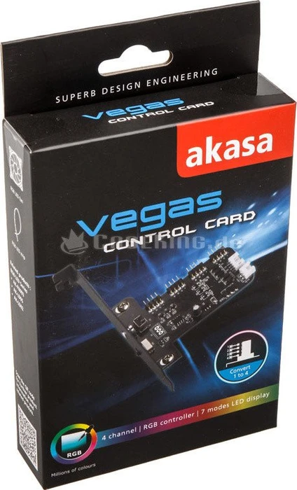 Akasa Vegas Control Card, Lichtsteuerung (AK-RLD-02) – Bild 6