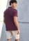 Street One Piquée mit Logo Poloshirt kurzarm dark red (Herren) Vorschaubild